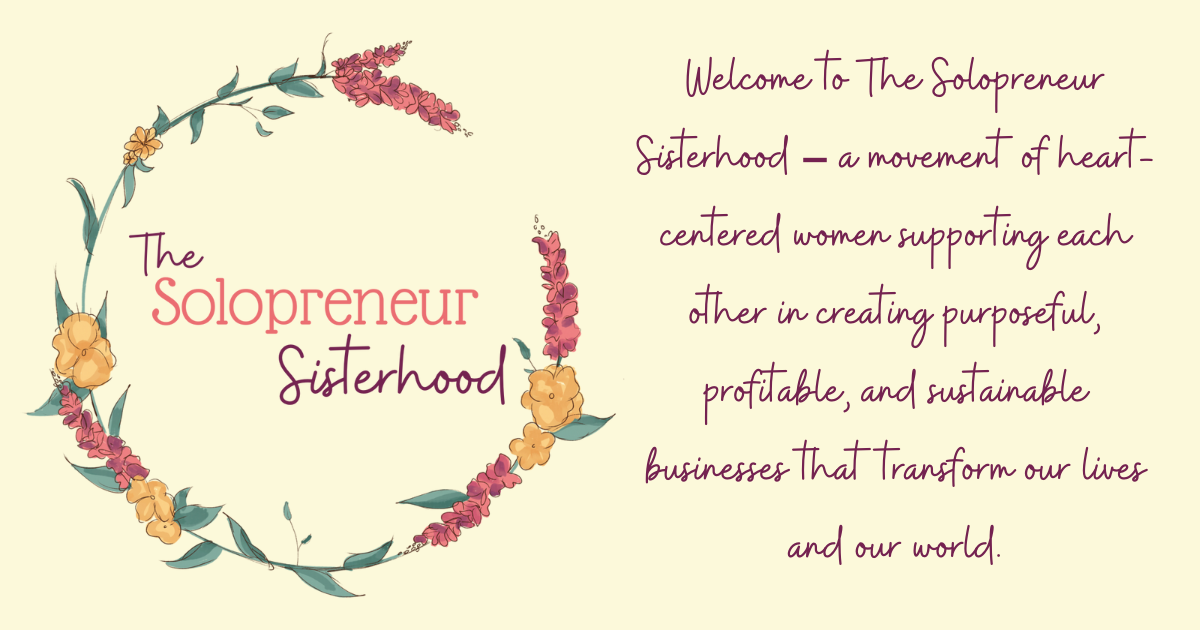 The Solopreneur Sisterhood image