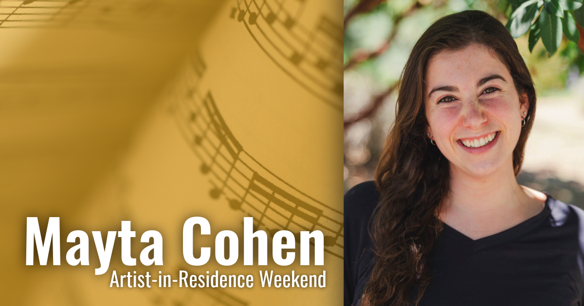 Mayta Cohen: Artist-in-Residence Weekend image
