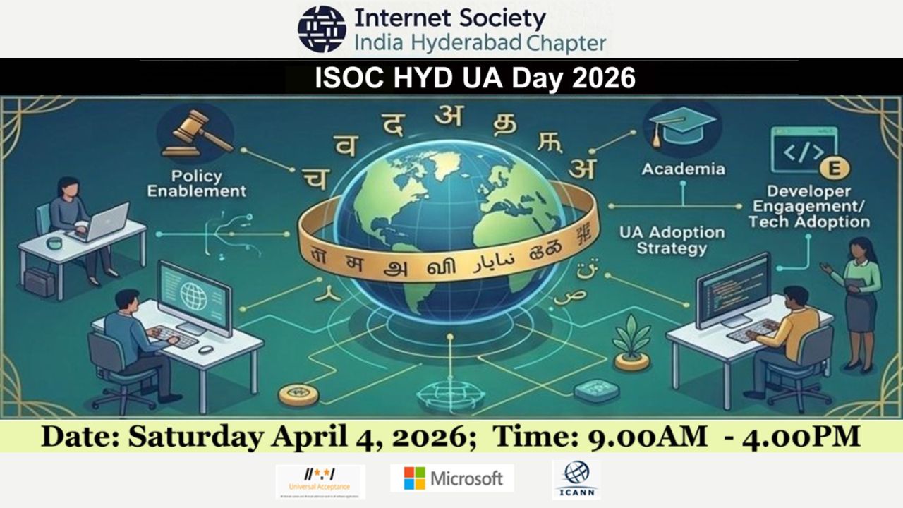 ISOC Hyderabad Universal Acceptance Day 2026 image