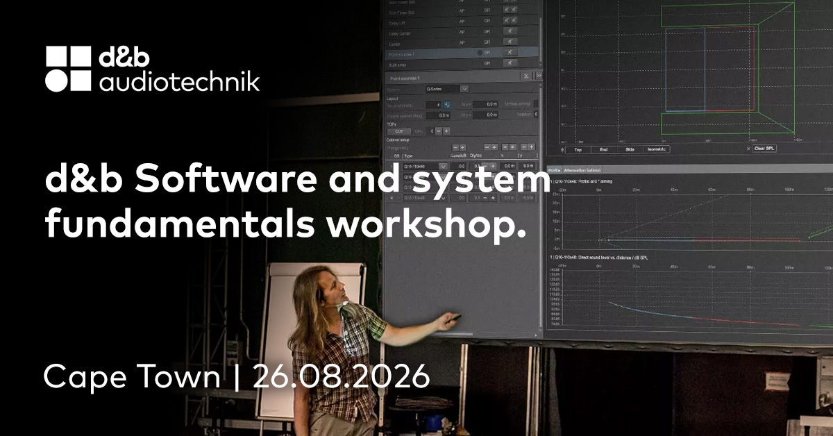 d&b audiotechnik Software & System Fundamentals Workshop