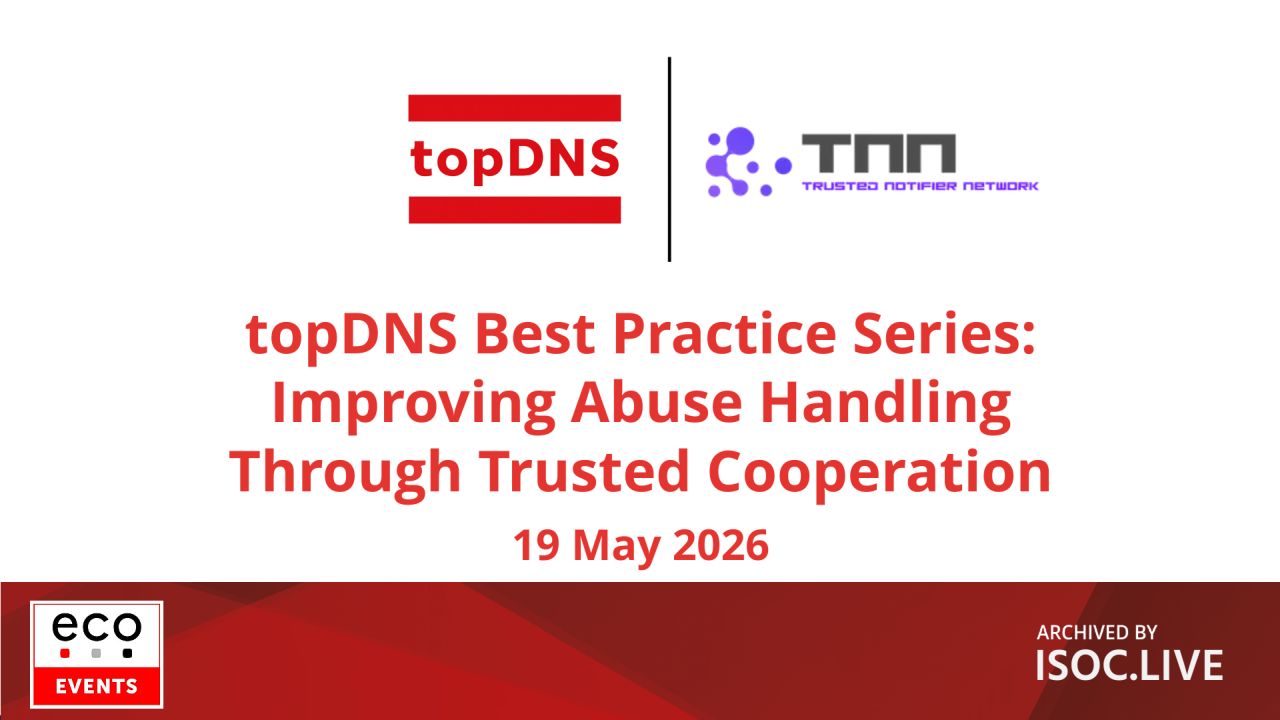 topDNS Best Practice Series: Improving Abuse Handling Through Trusted Cooperation image