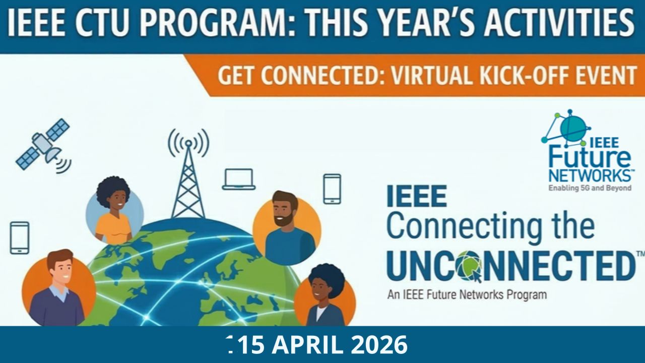 2026 IEEE CTU Program Kickoff image