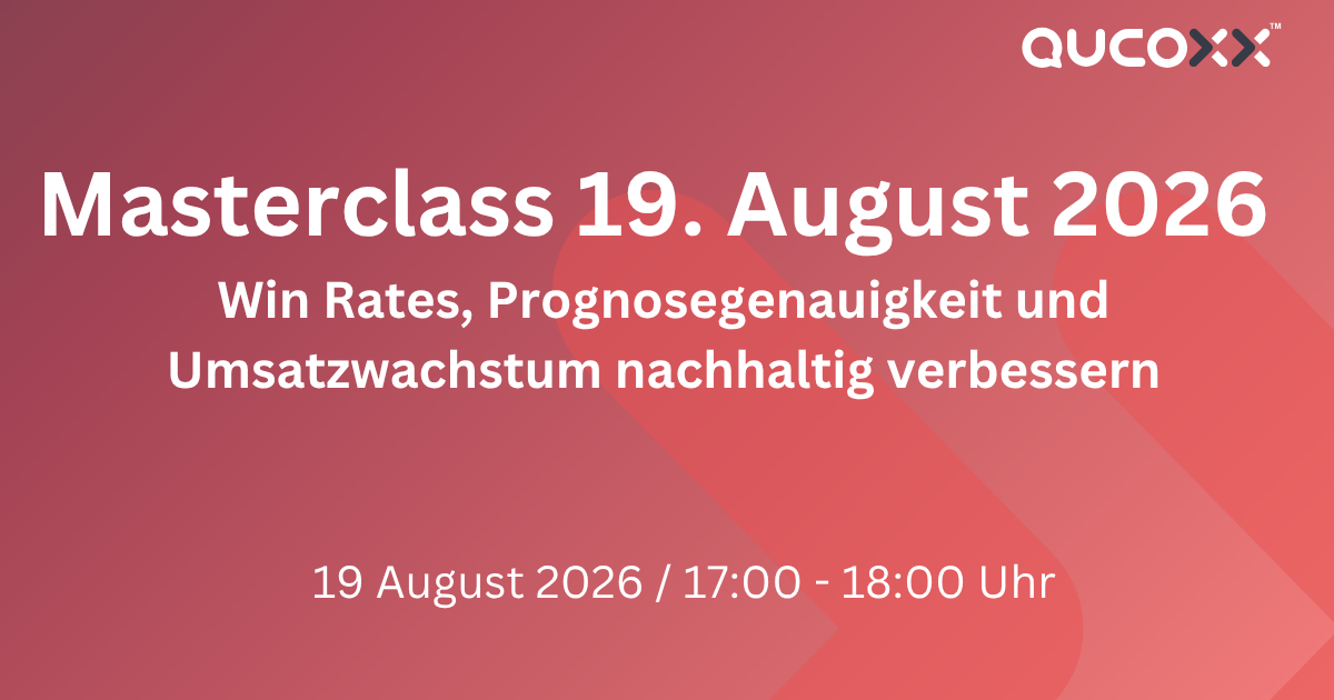 Win Rates, Prognosegenauigkeit und Umsatzwachstum nachhaltig verbessern