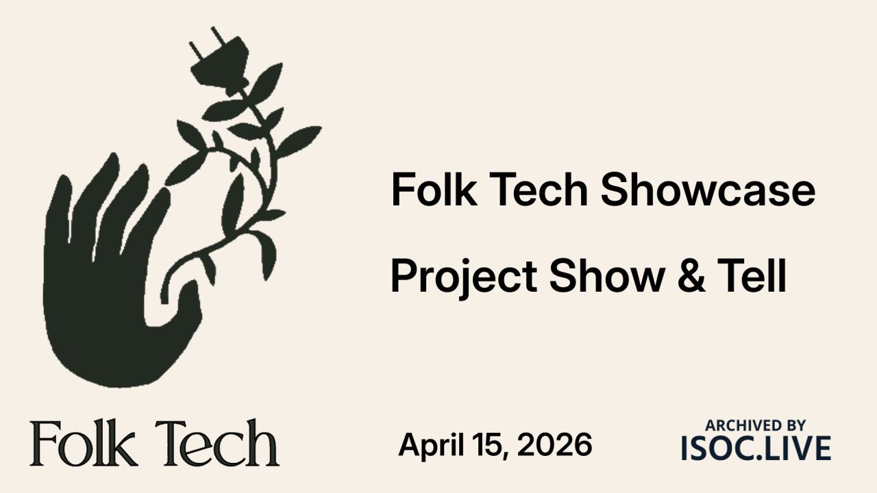Folk Tech Showcase - Project Show & Tell image