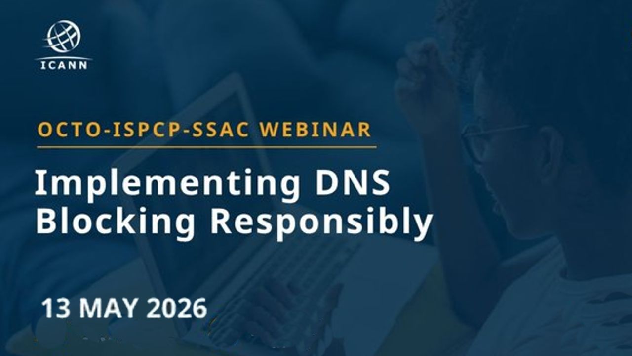 ICANN OCTO ISPCP/SSAC: Implementing DNS Blocking Responsibly image