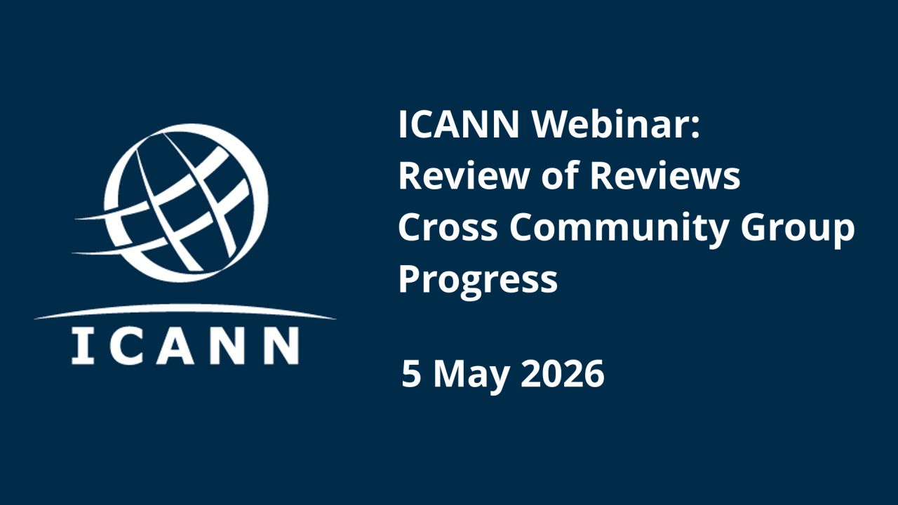 ICANN Review of Reviews Cross Community Group Progress image