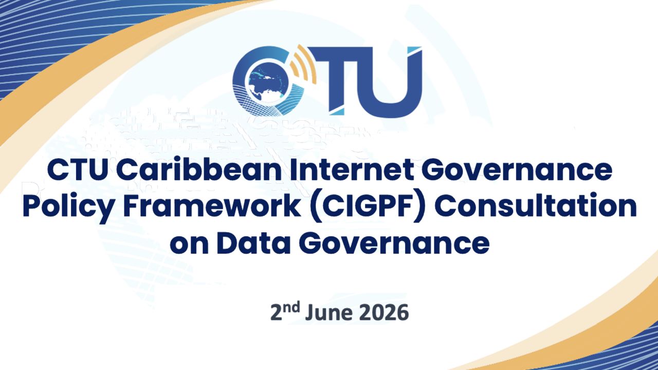 CTU Caribbean Internet Governance Policy Framework (CIGPF) meeting on Data Governance image