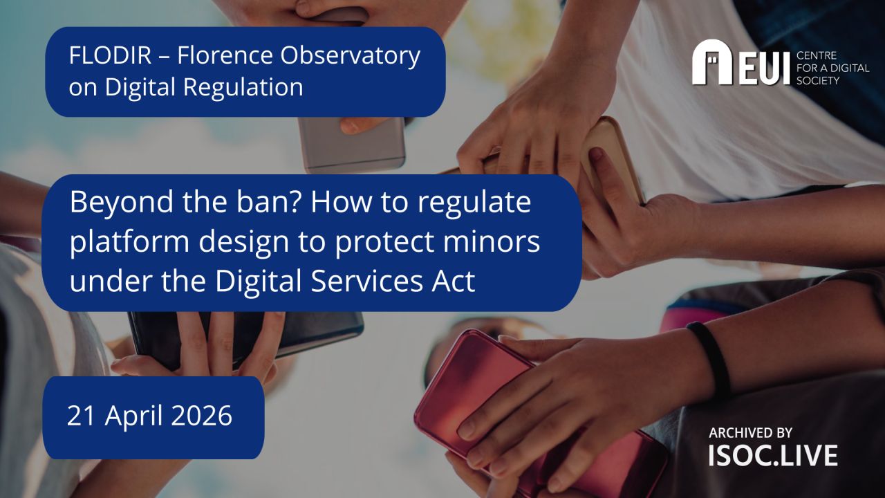 FLODIR - Beyond the ban? How to regulate platform design to protect minors under the DSA image
