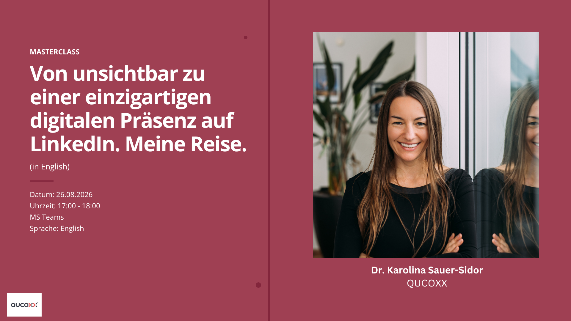 Von unsichtbar zu einer einzigartigen digitalen Präsenz auf LinkedIn. Meine Reise.