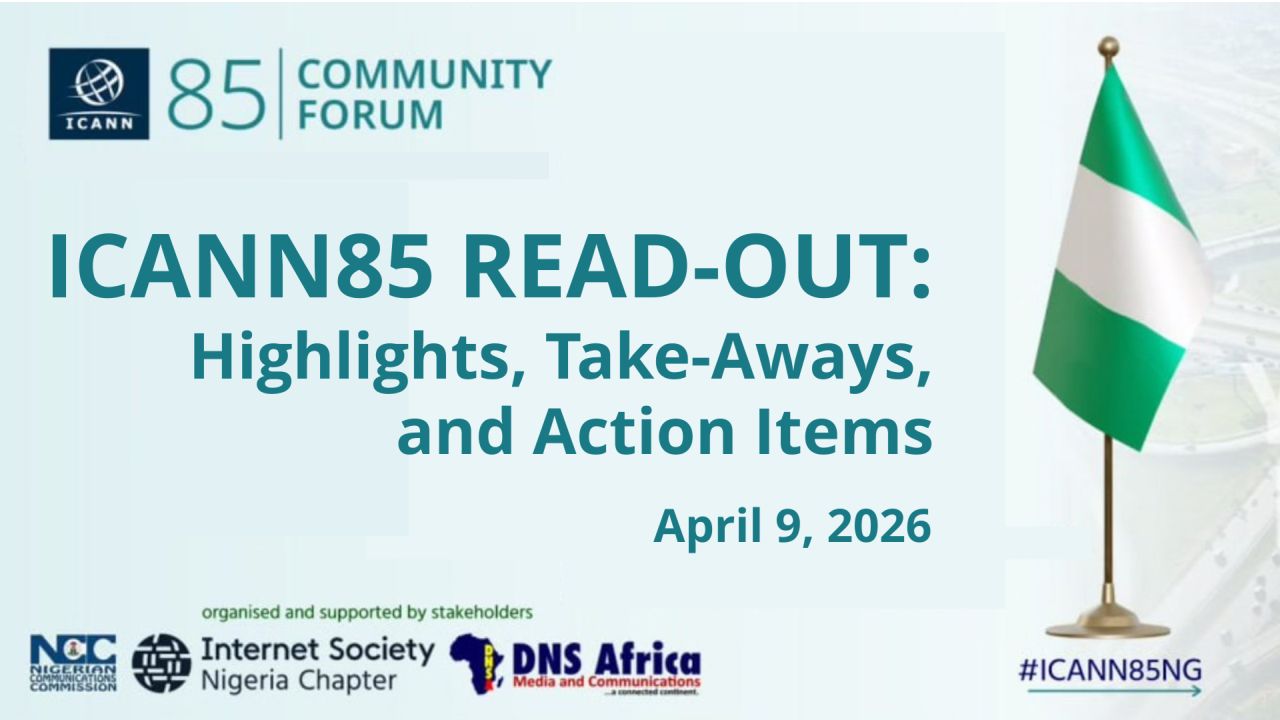 Nigeria ICANN85 Read-Out image