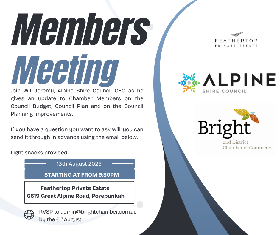 Members Meeting with Alpine Shire Council CEO image