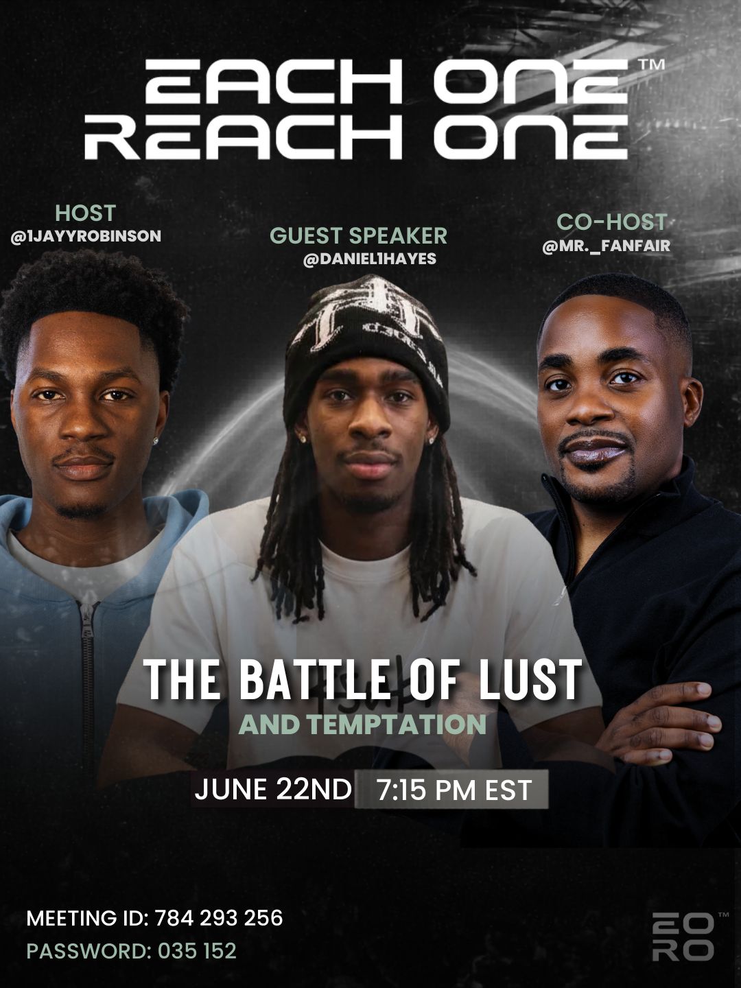 Each One Reach One Bible Study: The Battle of Lust & Temptation