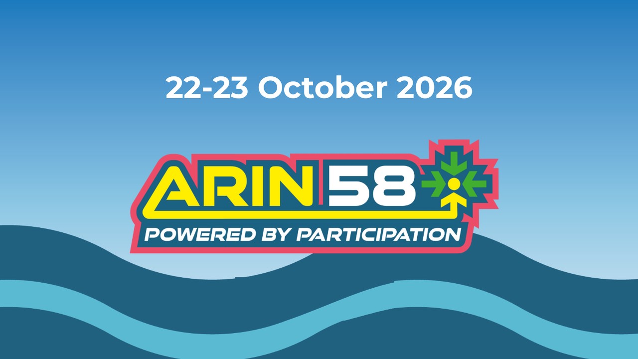ARIN 58 Public Policy and Members Meeting
