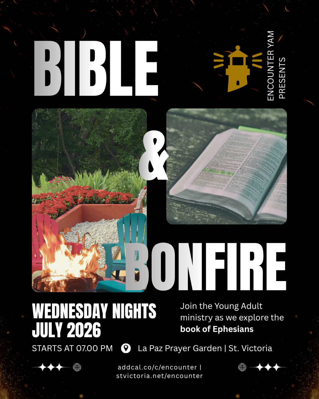 Bible & Bonfire image