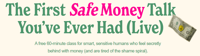 The First Safe Money Talk You’ve Ever Had (Live) image