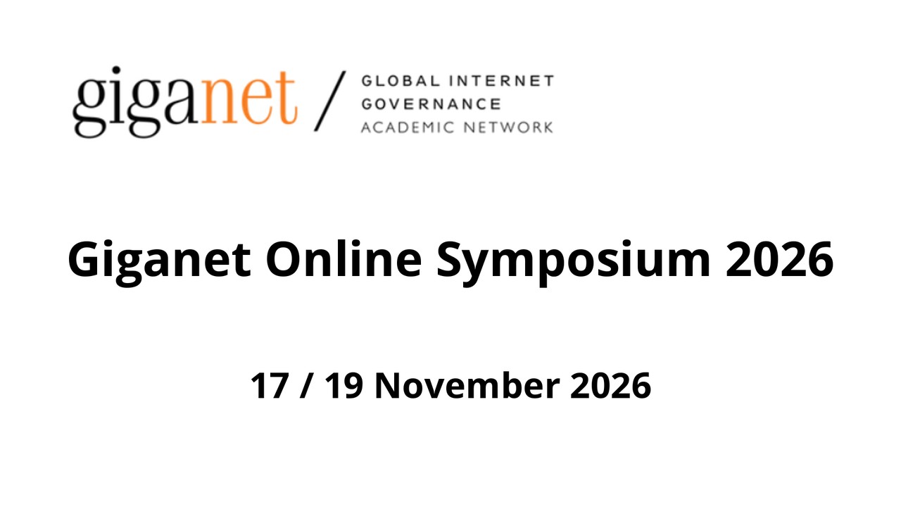 Giganet Online Symposium 2026 - Session B