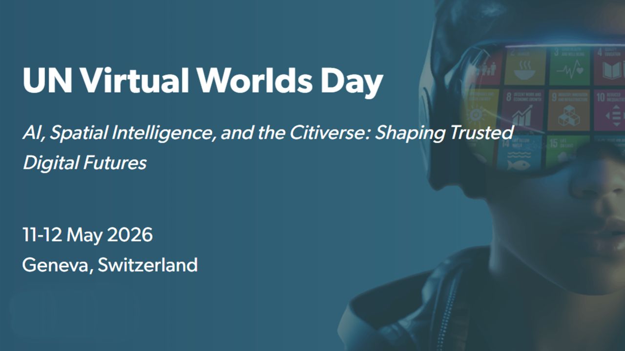 UN Virtual Worlds Day 2026 - Shaping the Future of Cities image
