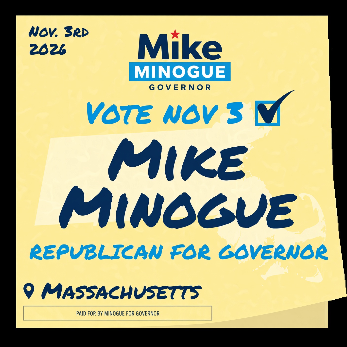 Election Day for Mike Minogue